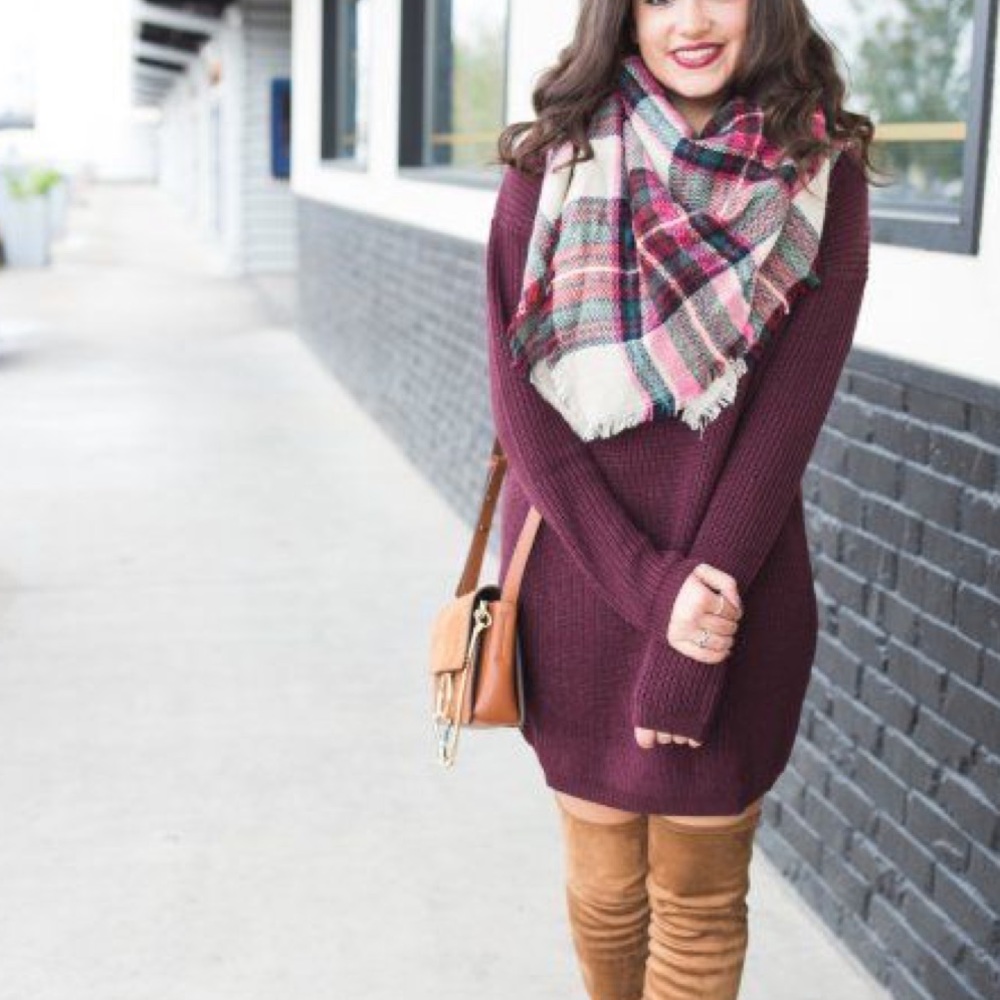 ❄️Multi colored Blanket Scarf
